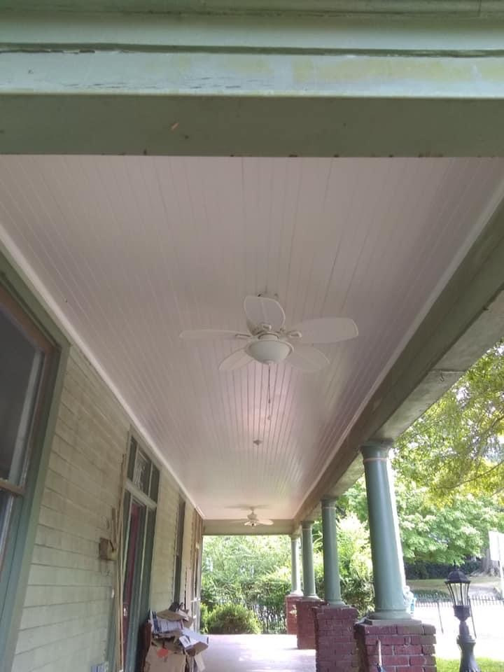 Porch Beadboard Ceiling project photograph 3