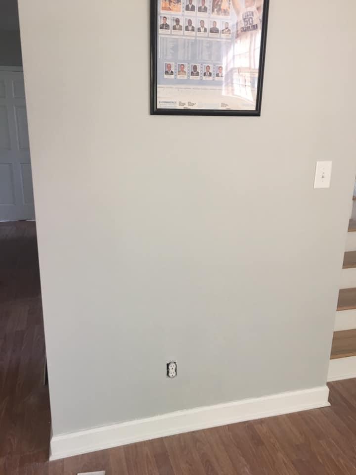 Finished drywall repair by LETUS Maintenance